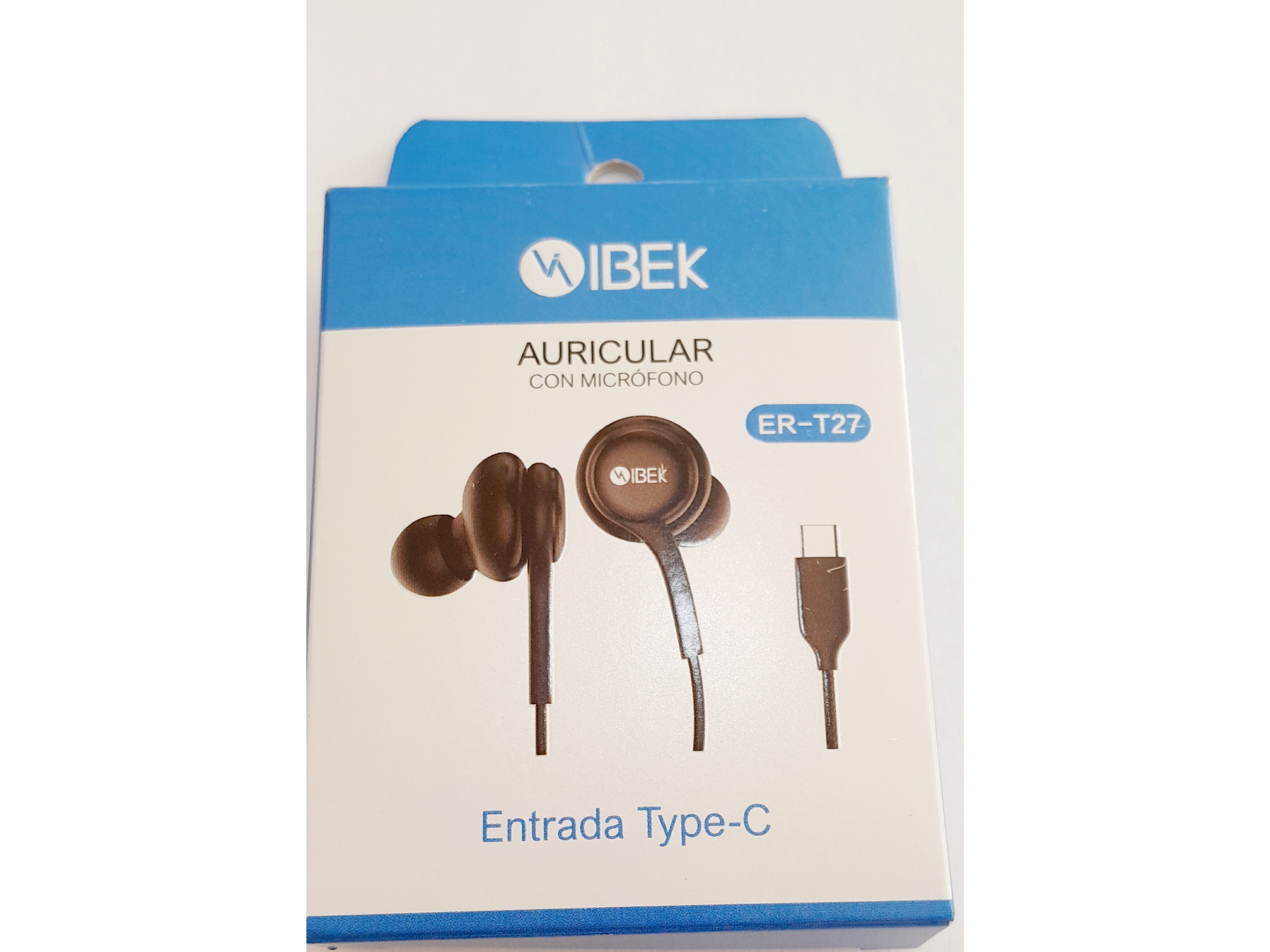Auricular conector tipo C