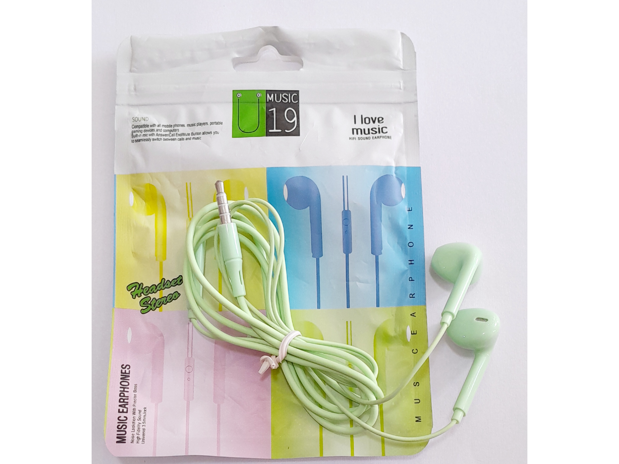 Auricular Plug 3,5 Stereo Music