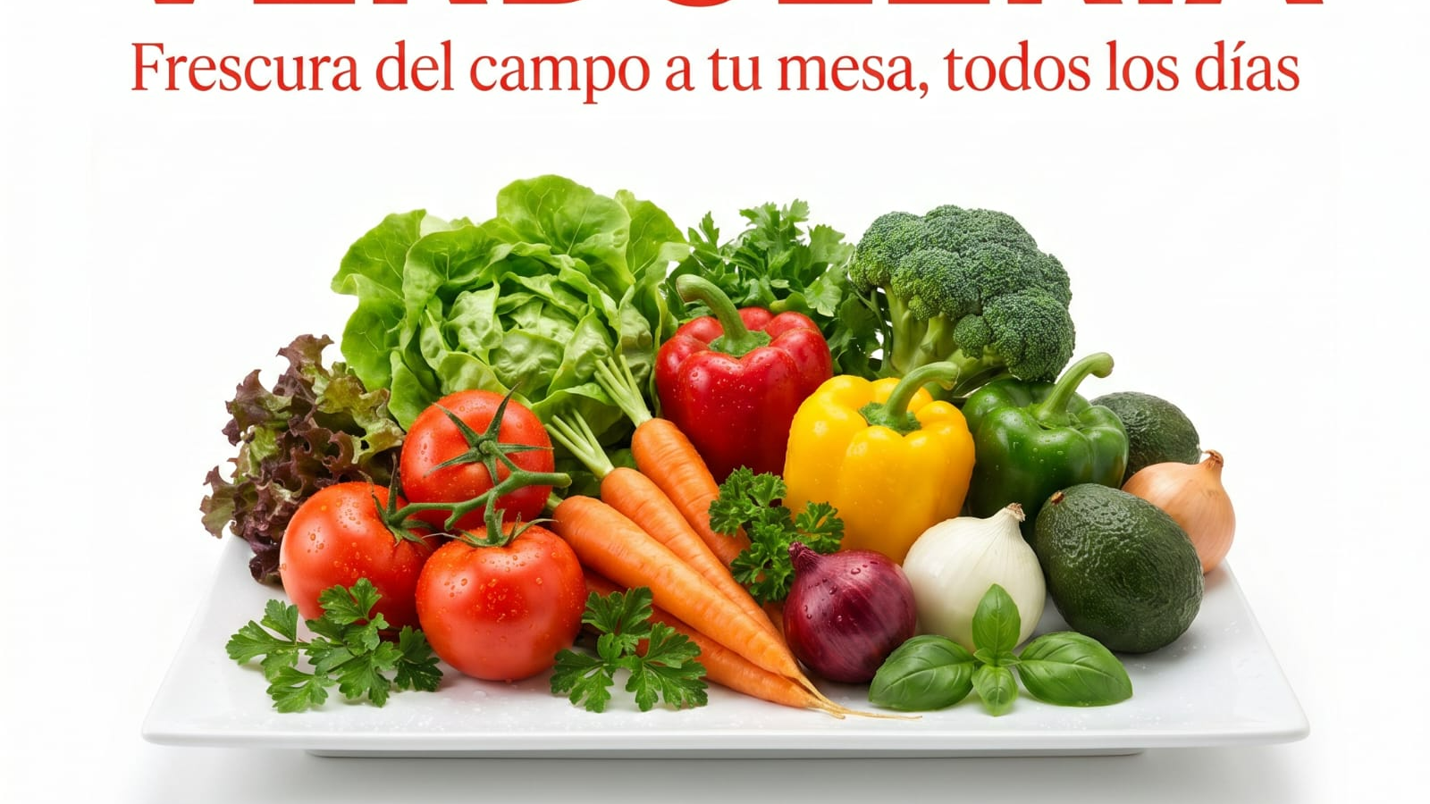 Frutas y Verduras frescas