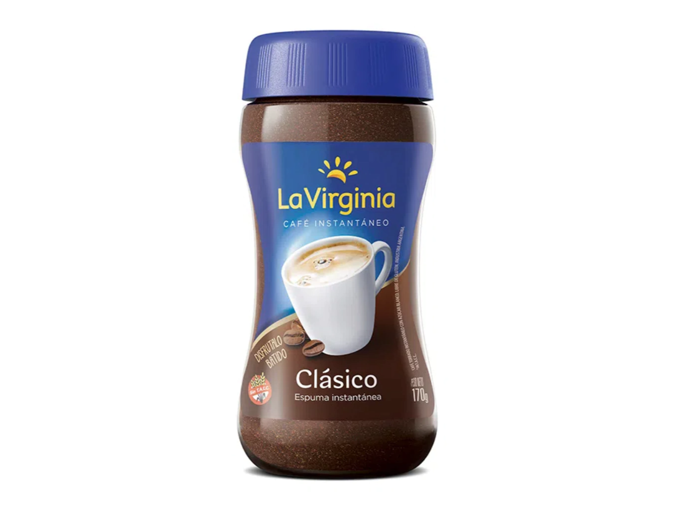 Cafe Instantaneo La Virginia Clasico 100g