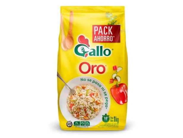 Arroz Gallo Oro 1kg