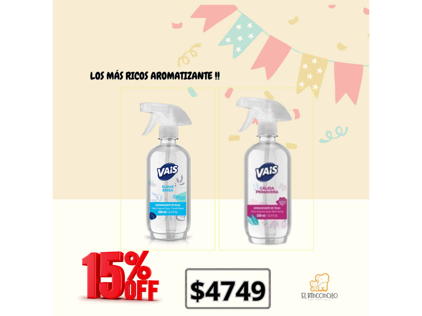 PERFUME DE TELA ALGABO