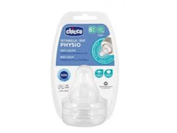 CHICCO TETINAS PHYSIO SILICONA 6M+ FOOD X2