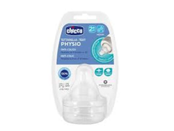 CHICCO TETINAS PHYSIO SILICONA 2M+ MEDIUM X2