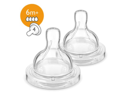 AVENT TETINA ANTICOLIC BLISTER X2 FLUIR RAPIDO (6M+) SCF634/27
