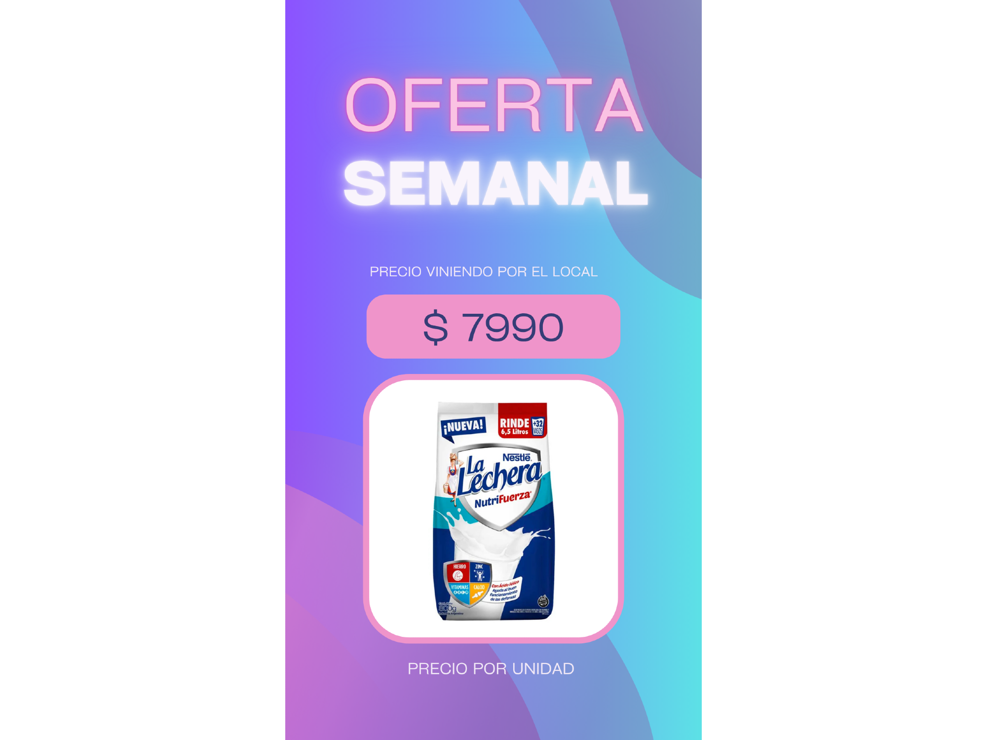 LECHE LA LECHERA X 800GR