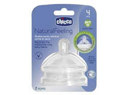 CHICCO TETINA NATURAL FEELING 4M+ FLUJO REGULABLE