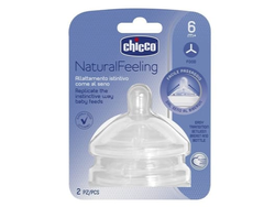 CHICCO TETINA NATURAL FEELING 6M+ FLUJO PAPPA