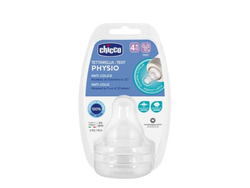 CHICCO TETINAS PHYSIO SILICONA 4M+ FAST X2