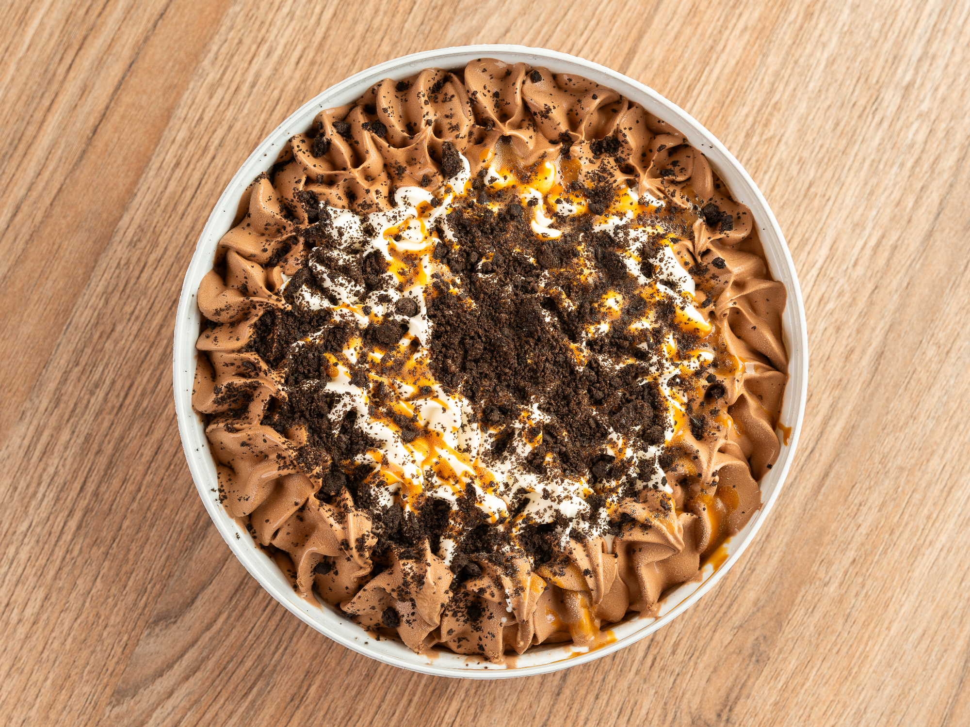 Torta helada dulce de leche