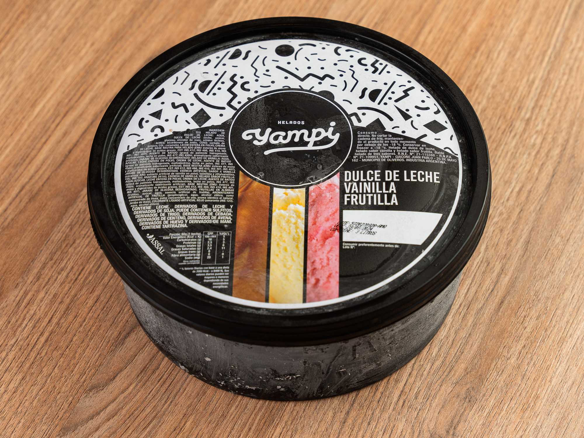 Balde 3 L - 1.5 kg de yampifilippini