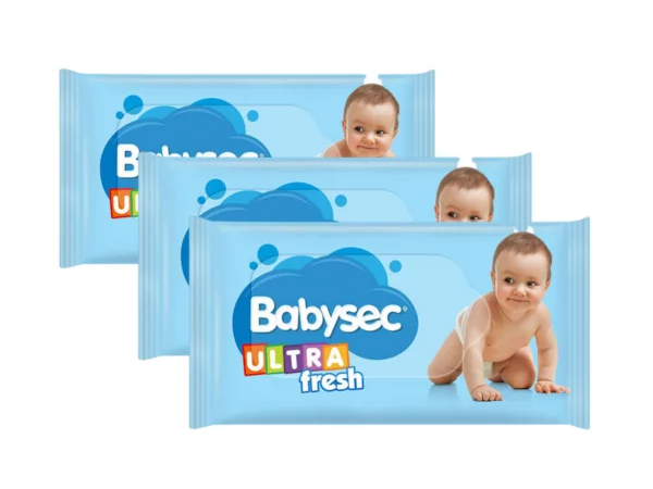 Toalla hum. Babysec fresh 50unid