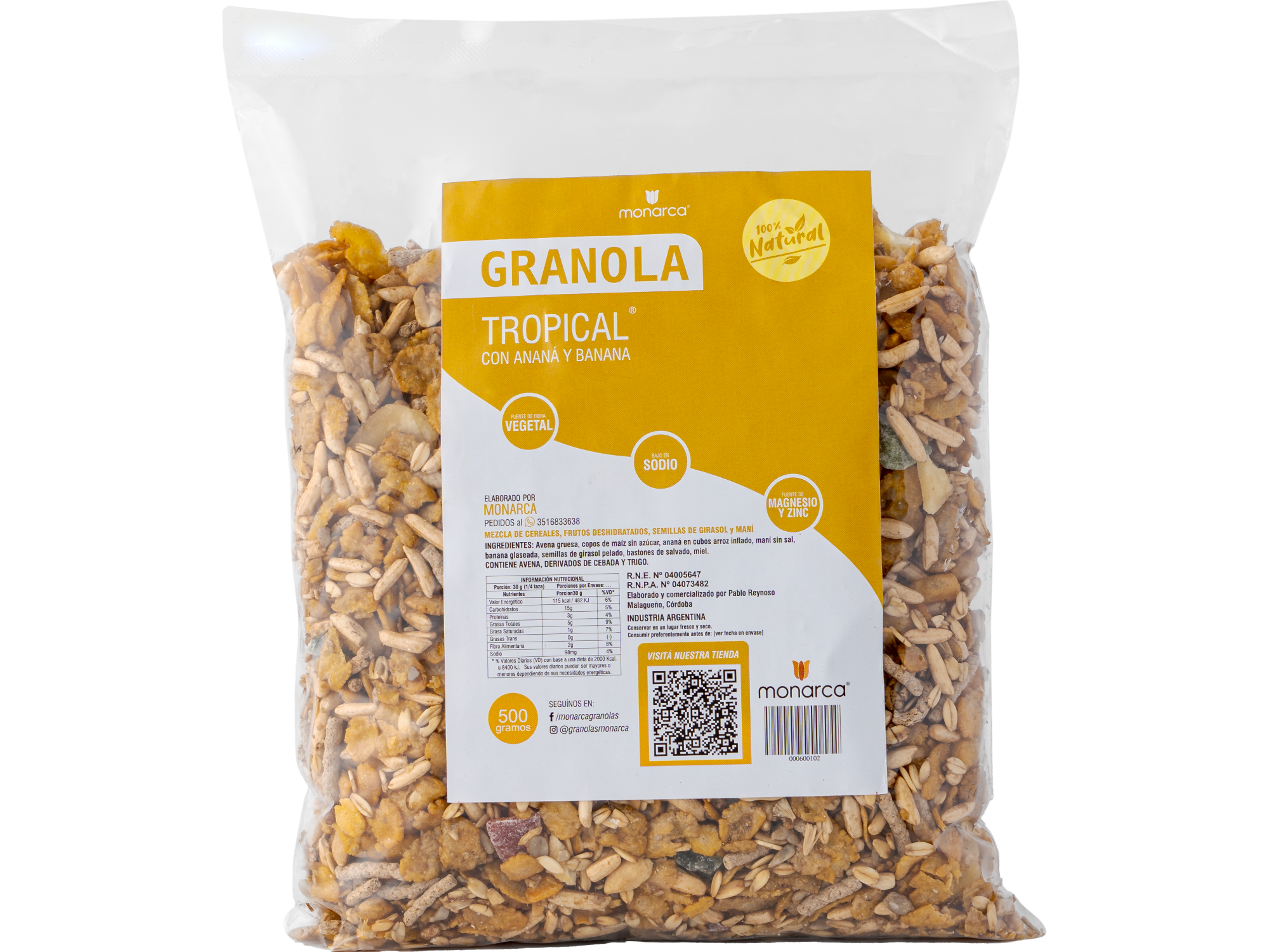 GRANOLA TROPICAL