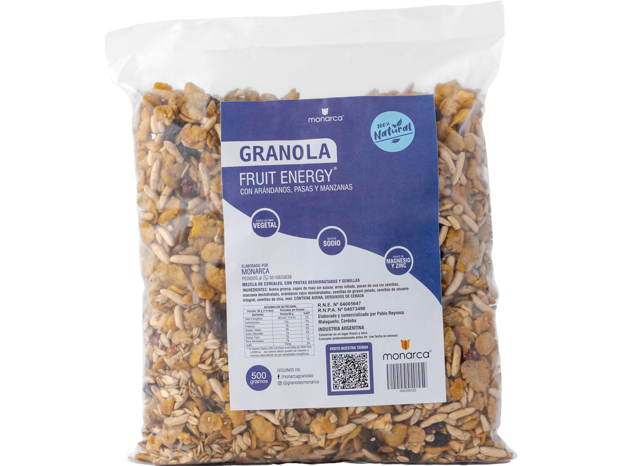 GRANOLA FRUIT ENERGY