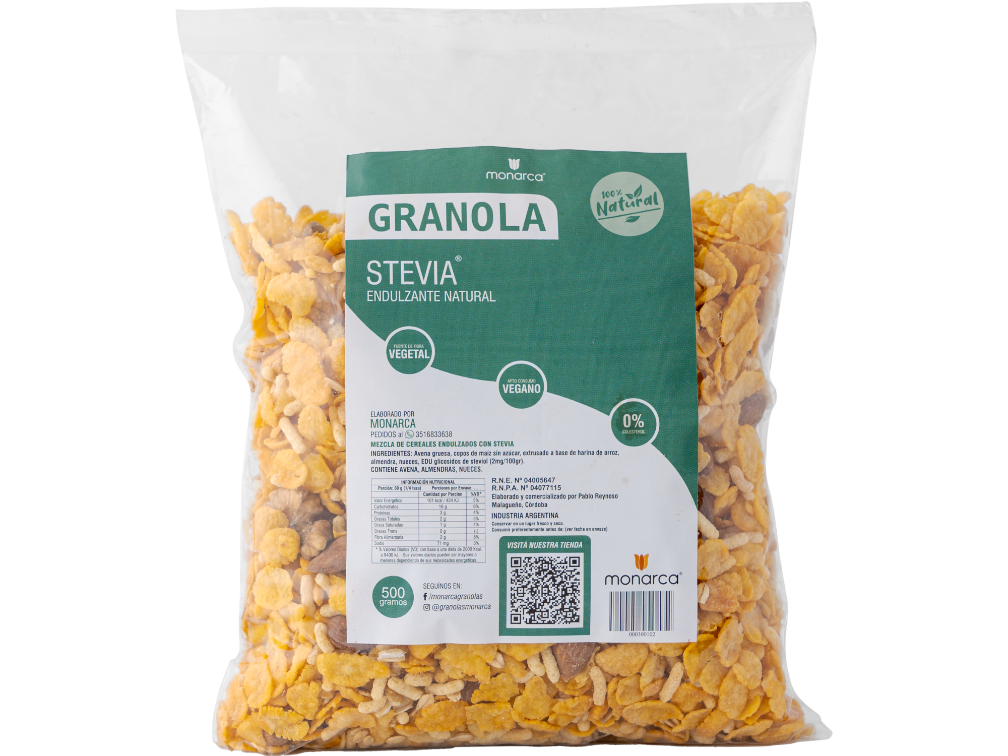 GRANOLA STEVIA