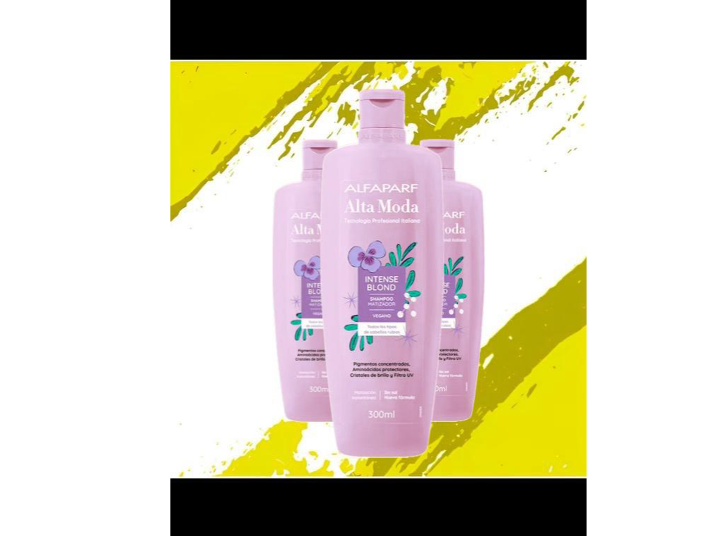 Shampoo Matizador Desamarillador ALFAPARF 300 Ml.