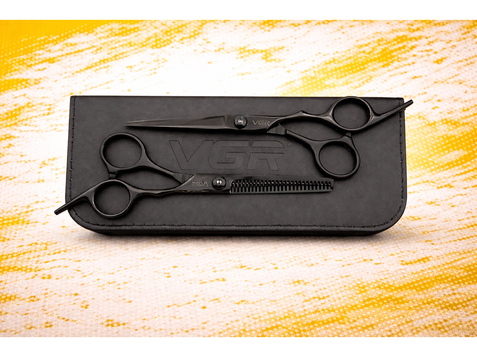 Kit Tijeras VGR Total Negra