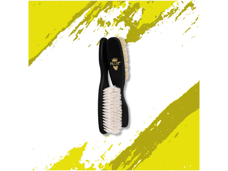 Cepillo Fade Mediano FILLER (Negro/Total Black)