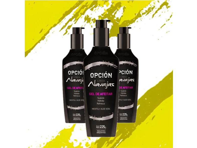 Gel de Afeitar OPCION NAVAJAS x225 Gr.