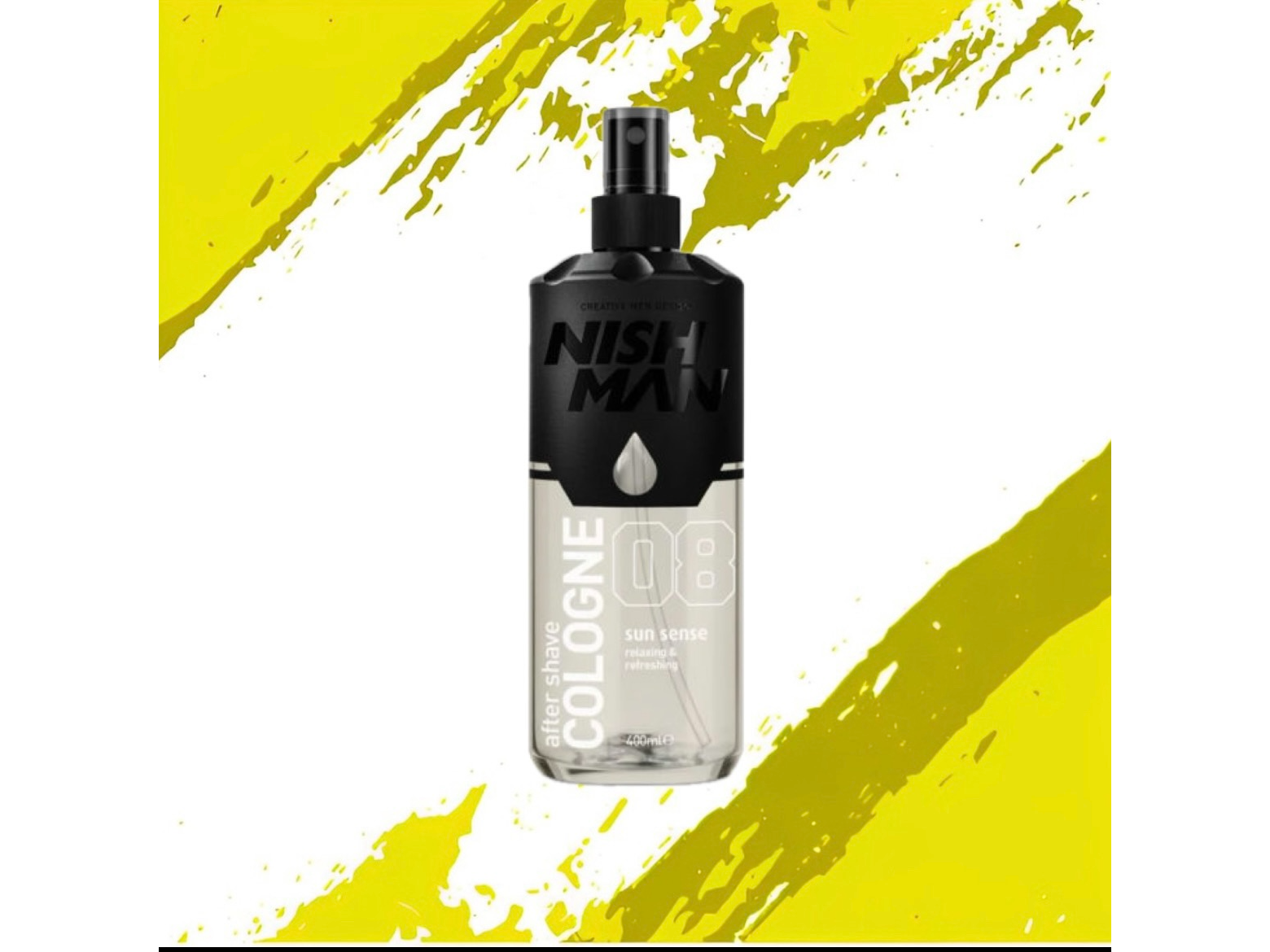 After Shave Cologne 400ml Nishman 08 Sun Sense