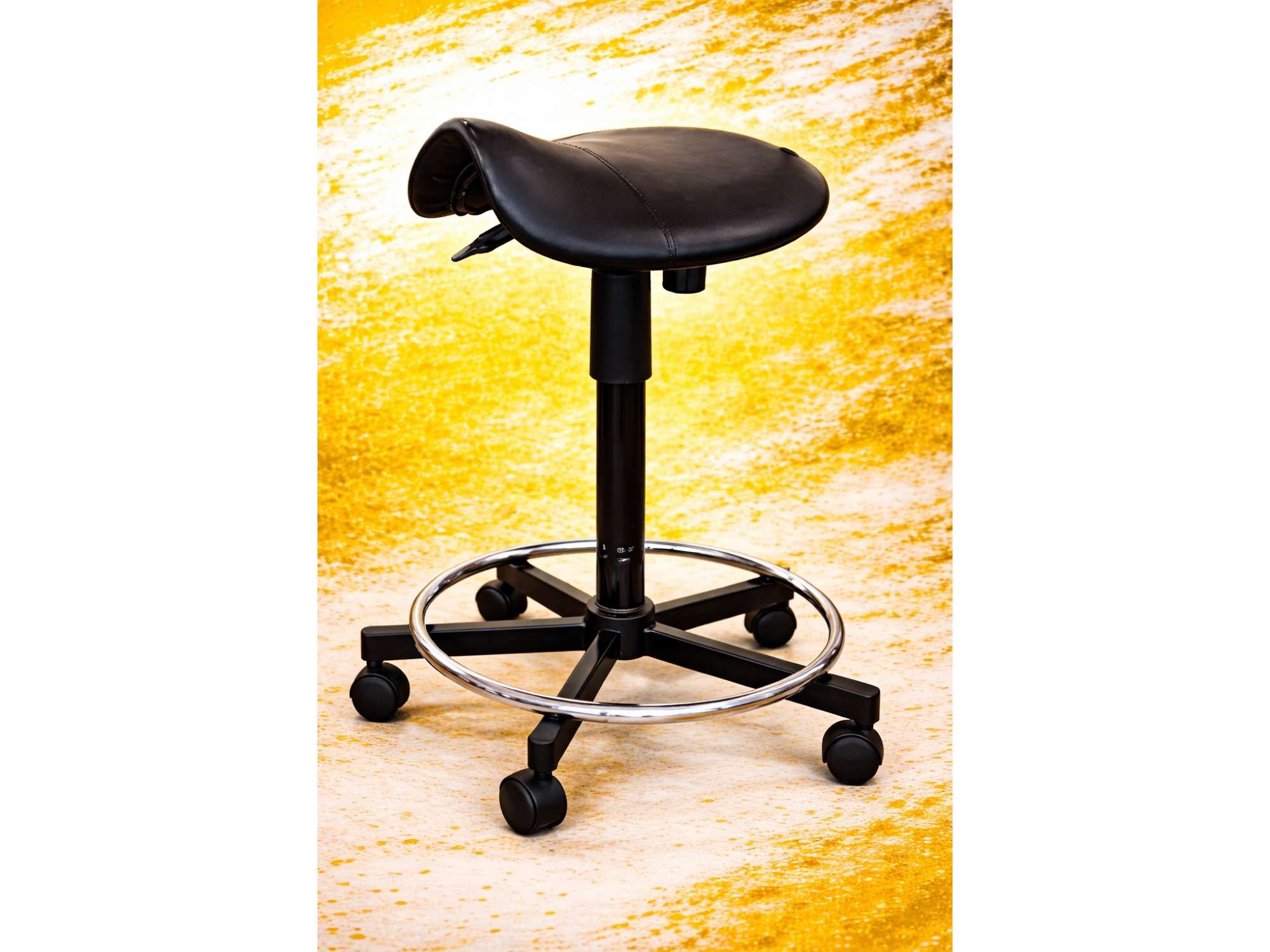 Silla Tipo Sela Regulable Con Ruedas VGR