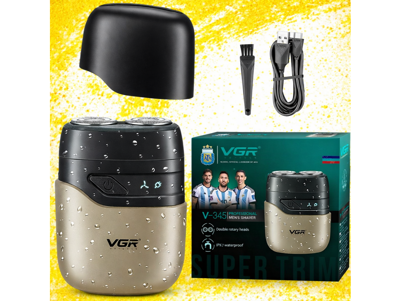 Afeitadora Portatil V-345