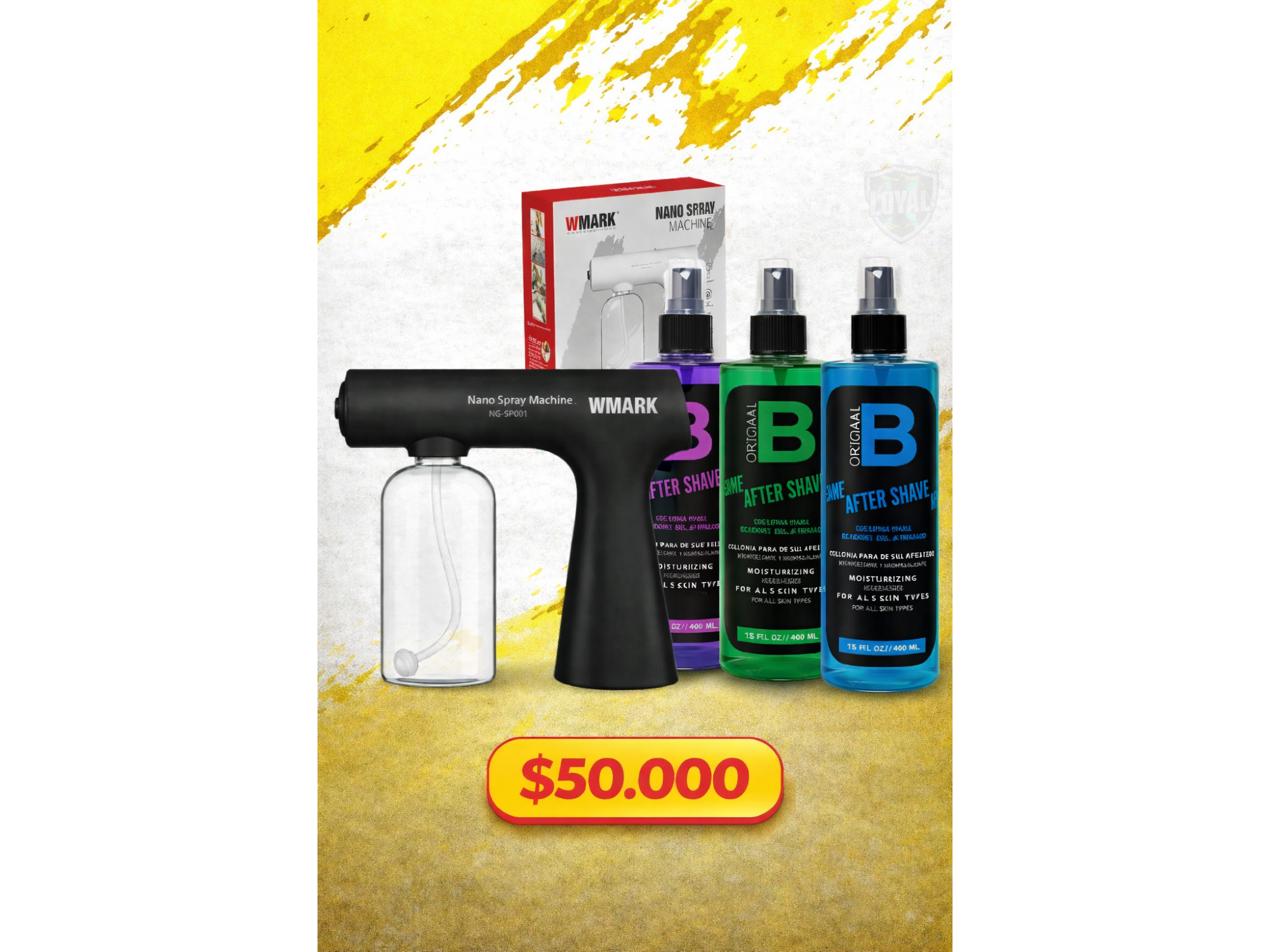 Nano Spray Wmark + Aftershave