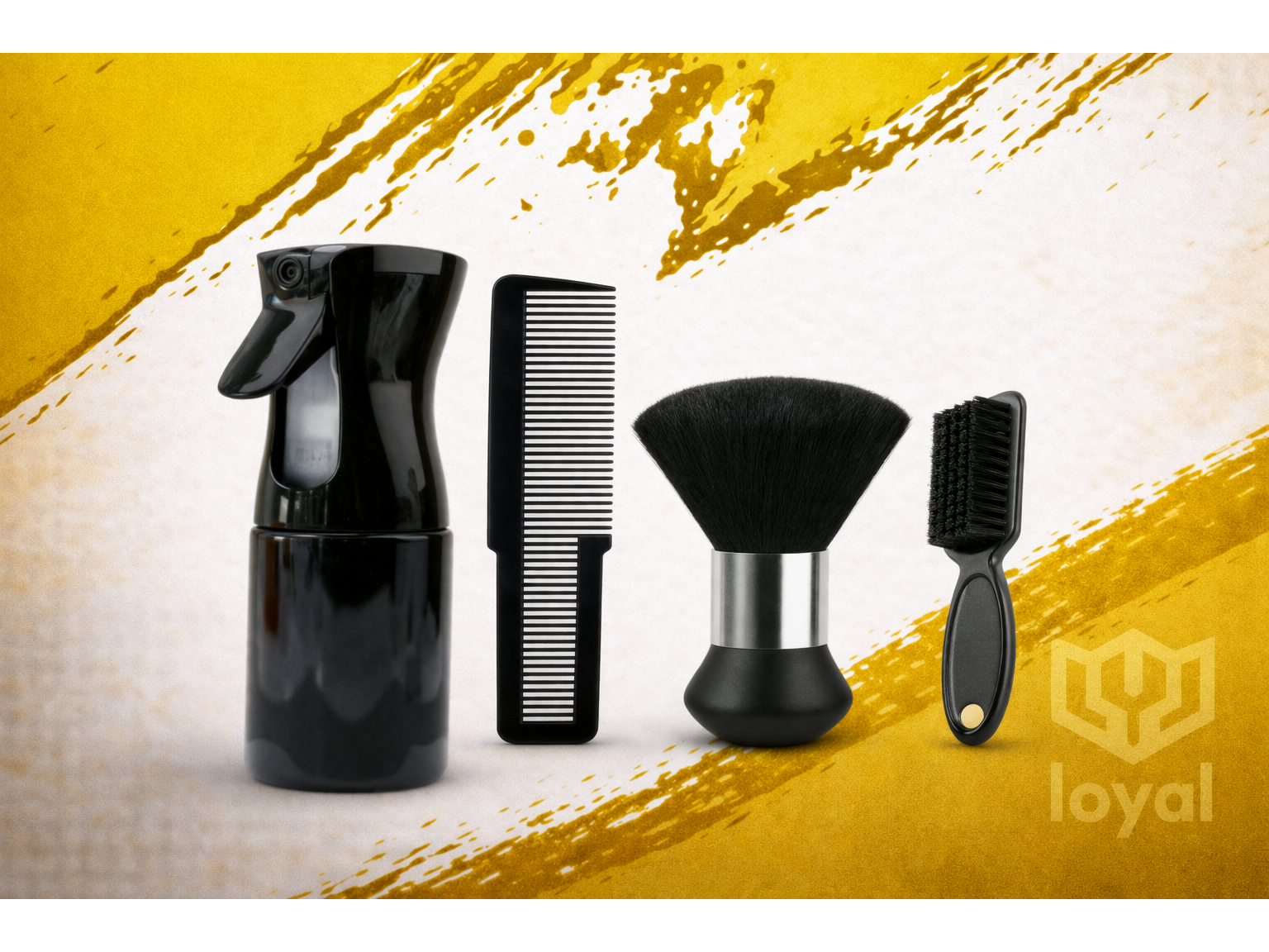 Combo Rociador Tiro Continuo - Quitapelo - Peine y Cepillo