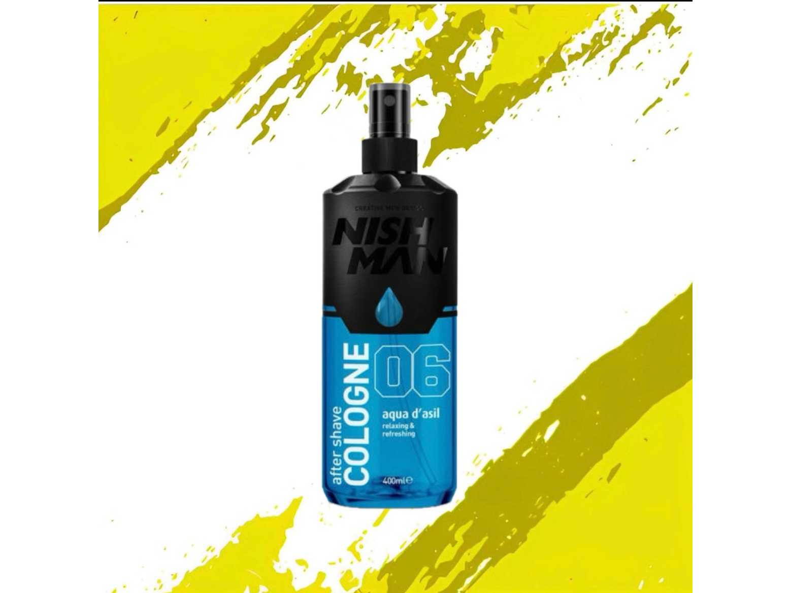 After Shave  400ml Nishman 06 Aqua