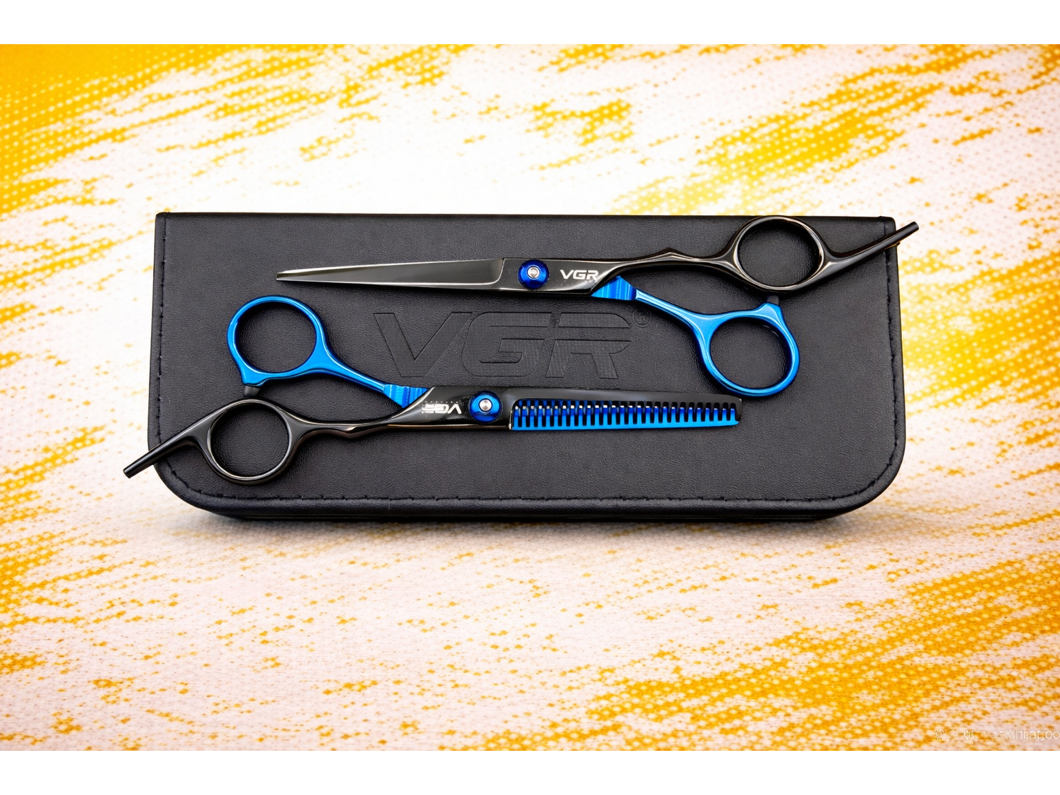 Kit Tijeras VGR Negra y Azul