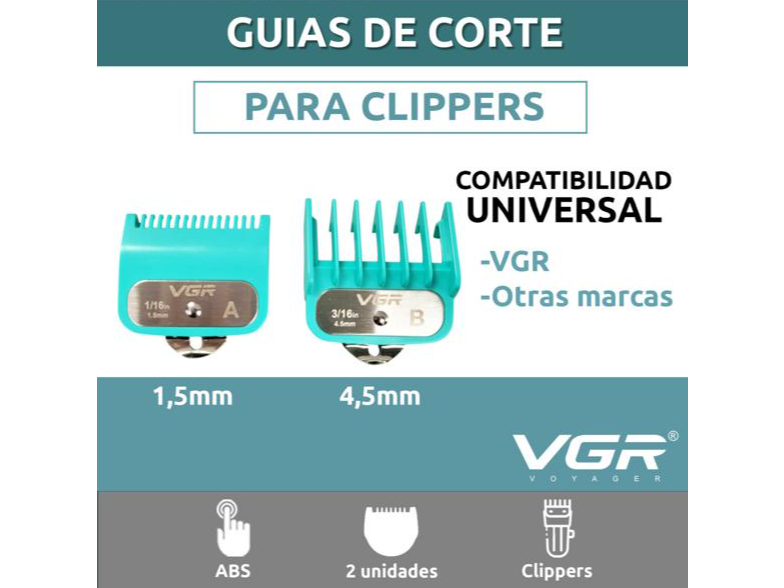 Set de Alzas Guías X2uni. VGR (0,5mm - 1,5mm)