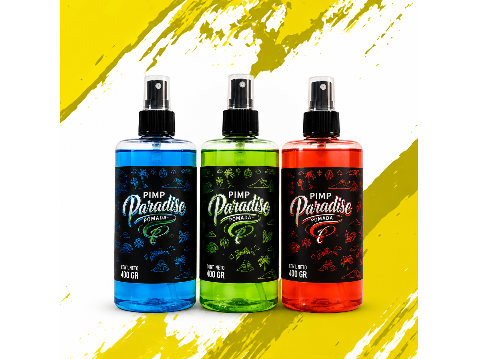 Aftershave PIMP PARADISE 400Ml.