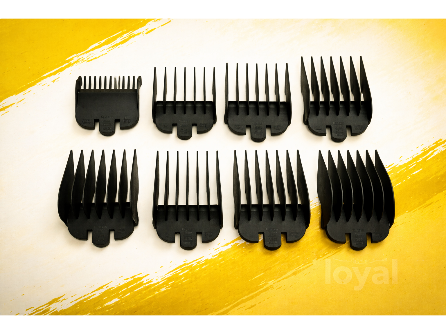 Combo de Alzas Plasticas N° 1 al N° 8 WAHL