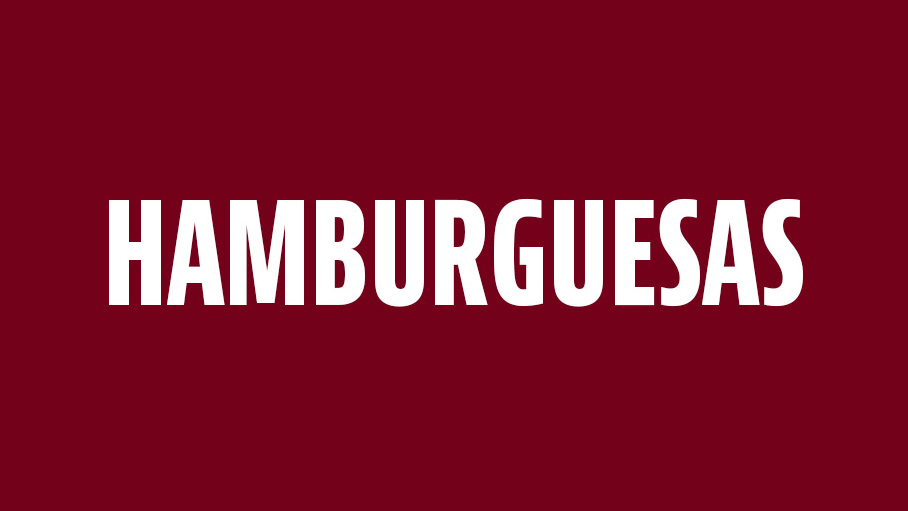 HAMBURGUESAS