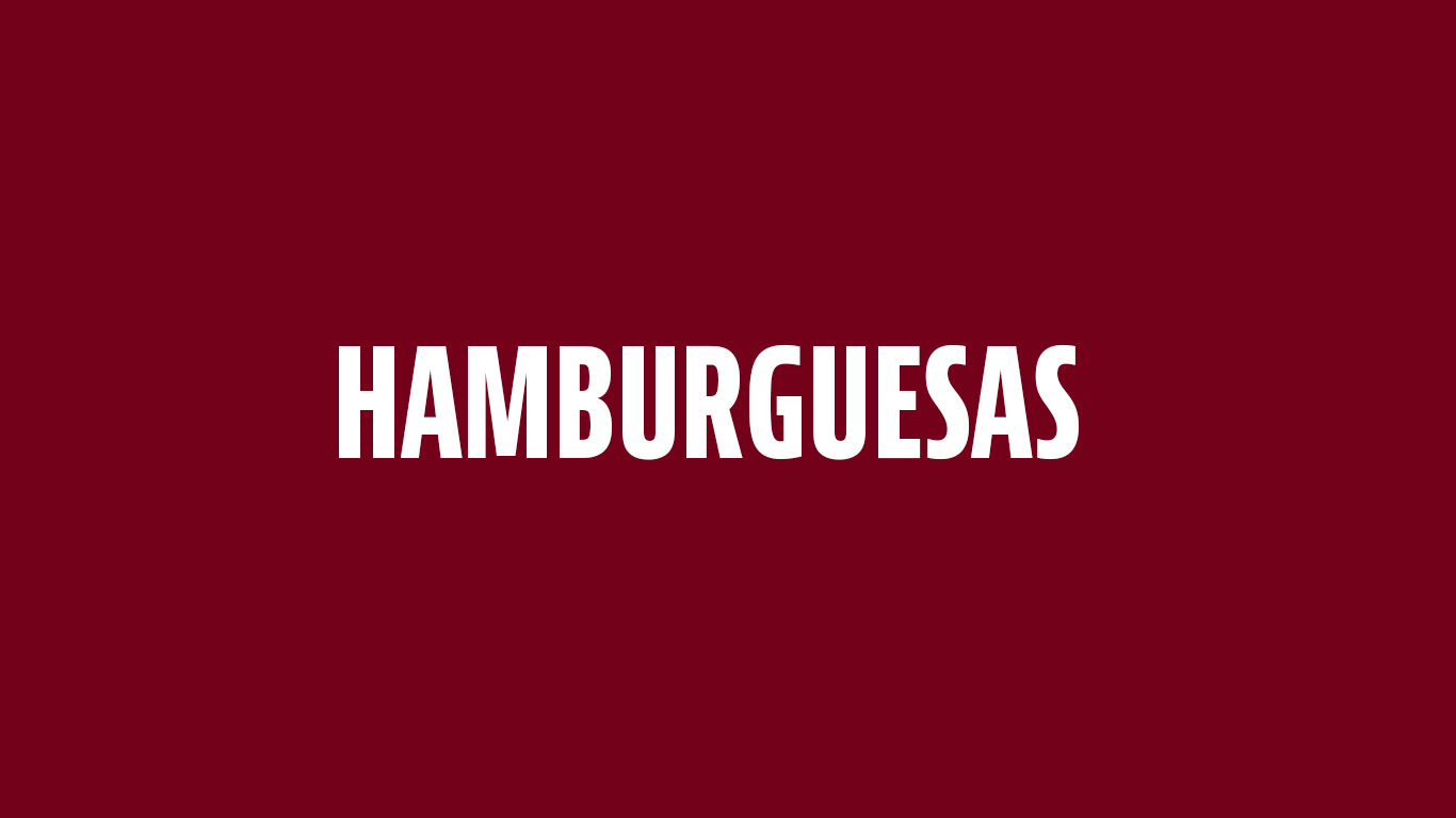 HAMBURGUESAS