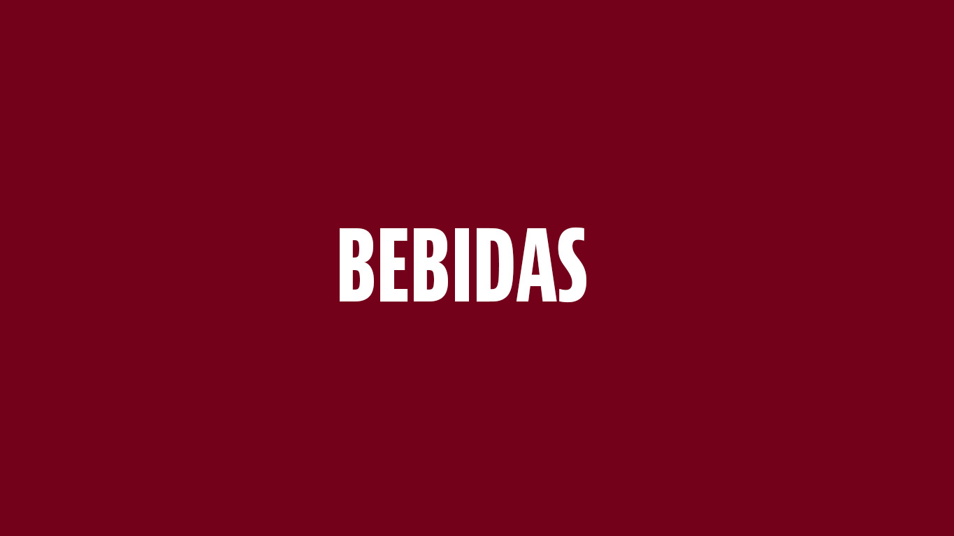 BEBIDAS