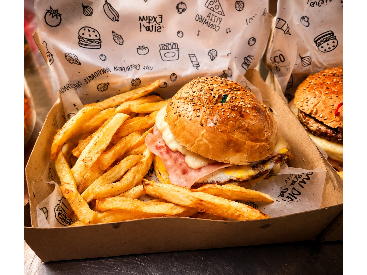 Promo Hamburguesa por dos unidades