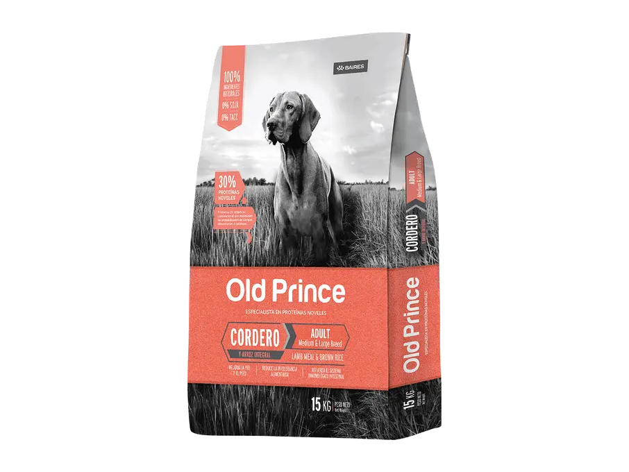 *Old Prince Perros Adultos Med/Grandes Cordero