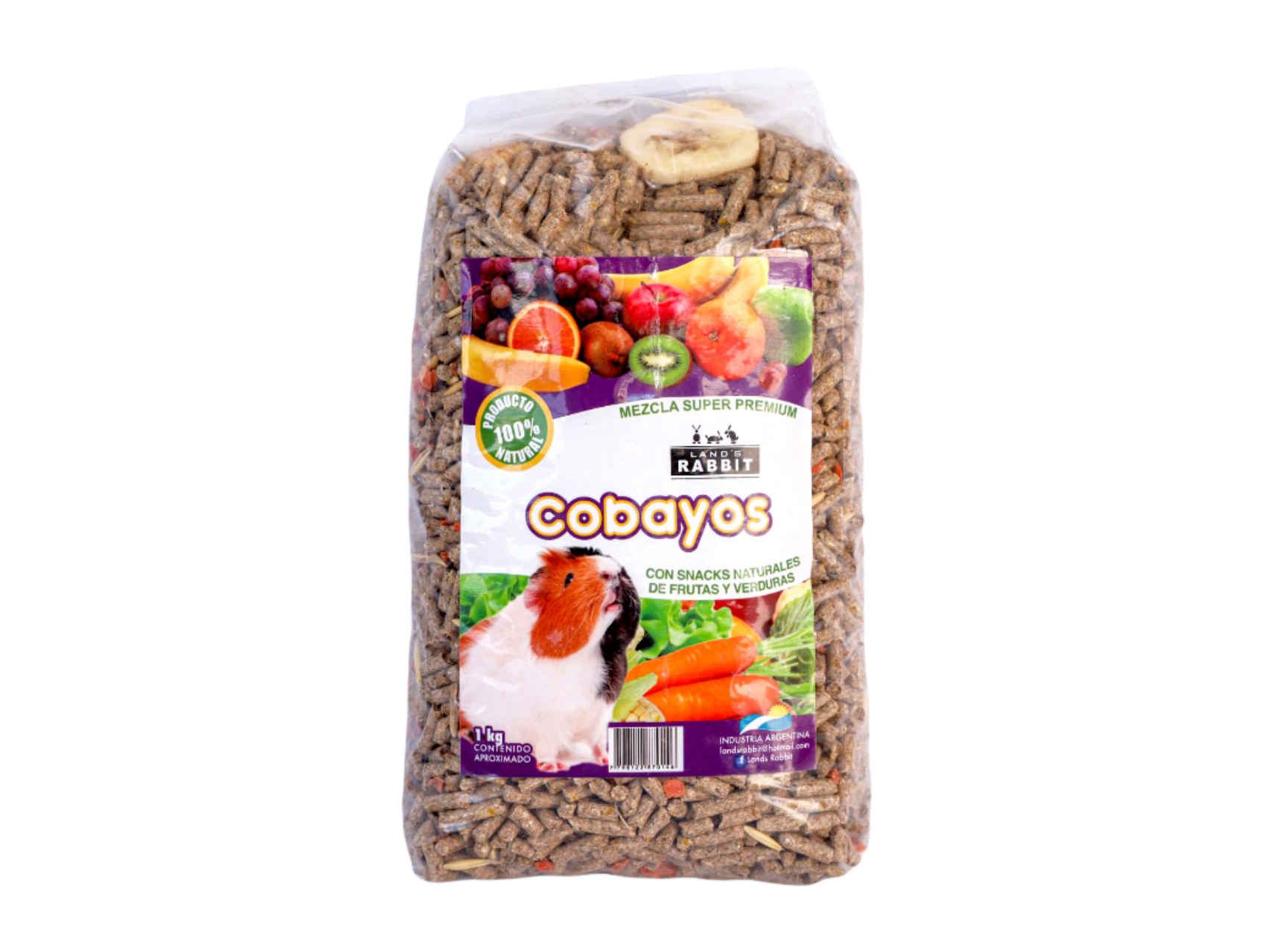 Rabbit Balanceado Cobayos Premium x1kg.