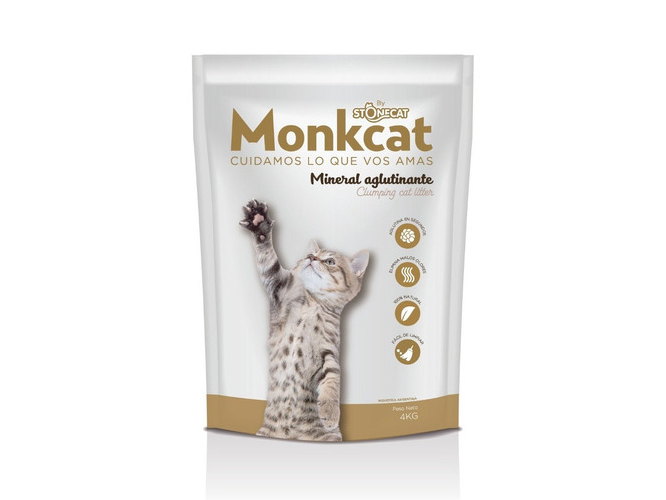 Monkcat Arena Sanitaria x4kg.