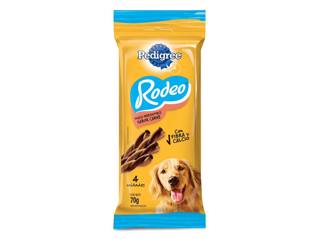 Pedigree Rodeo x70g. Carne