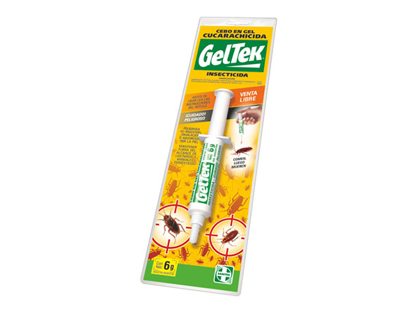 Geltek Jeringa Cucarachas x6g.