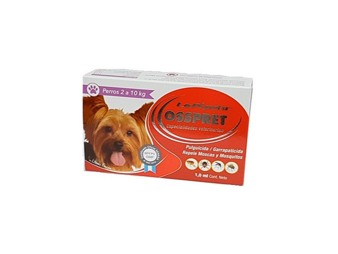 Osspret Pipeta Perros 2 A 10kg.