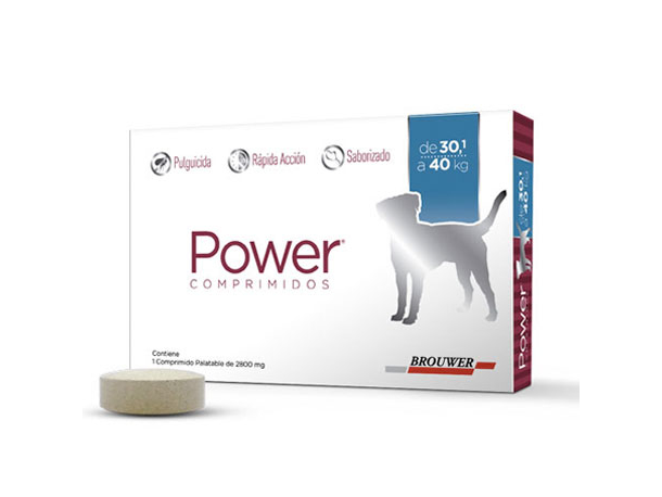 Power Comprimidos - Perros 20.1kg. a 30kg.