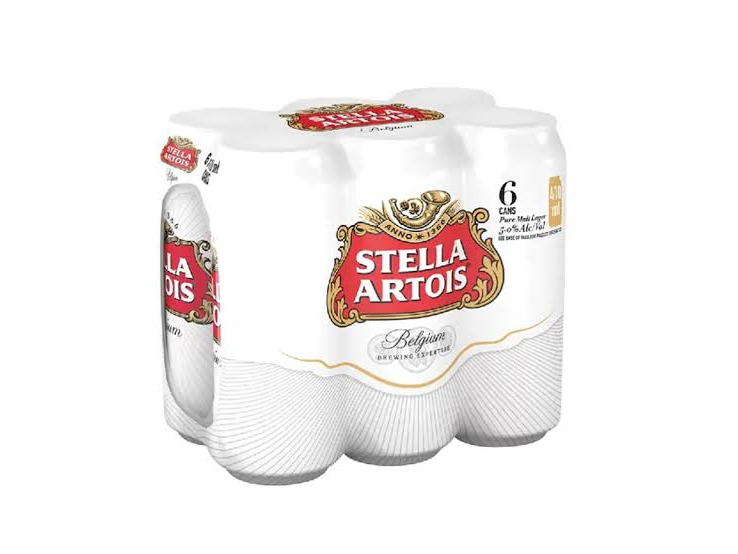 Six Pack Stella Artois 473 cc