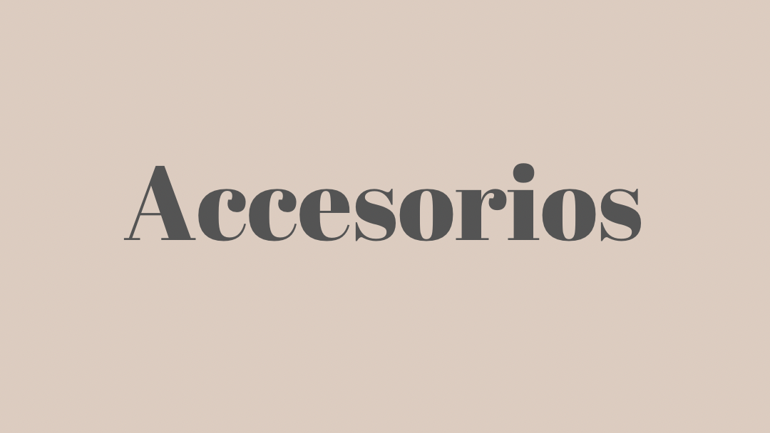 Accesorios