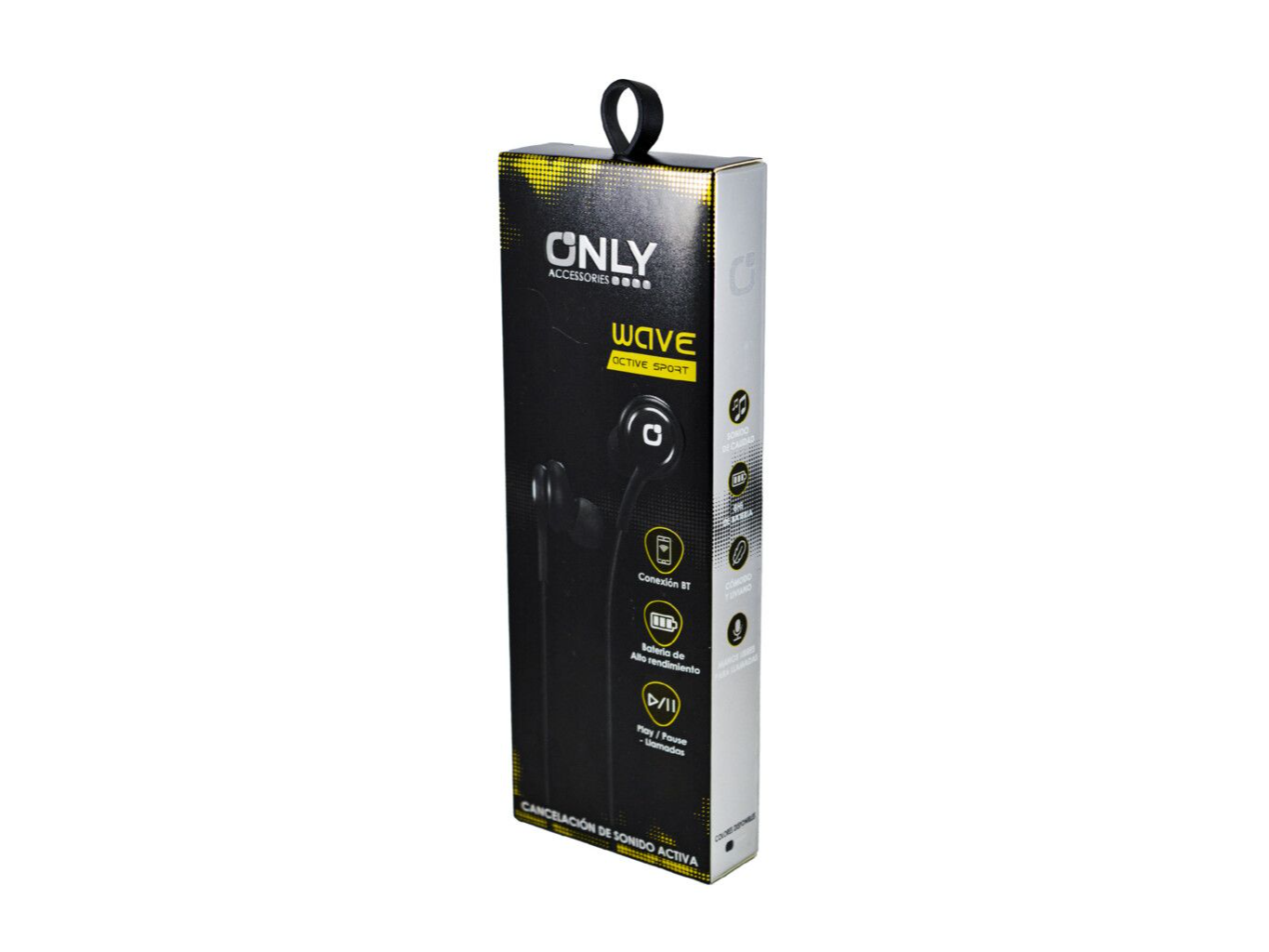 Auriculares In Ear Bluetooth Only Mod83 Deportivos Manos Libres Negro