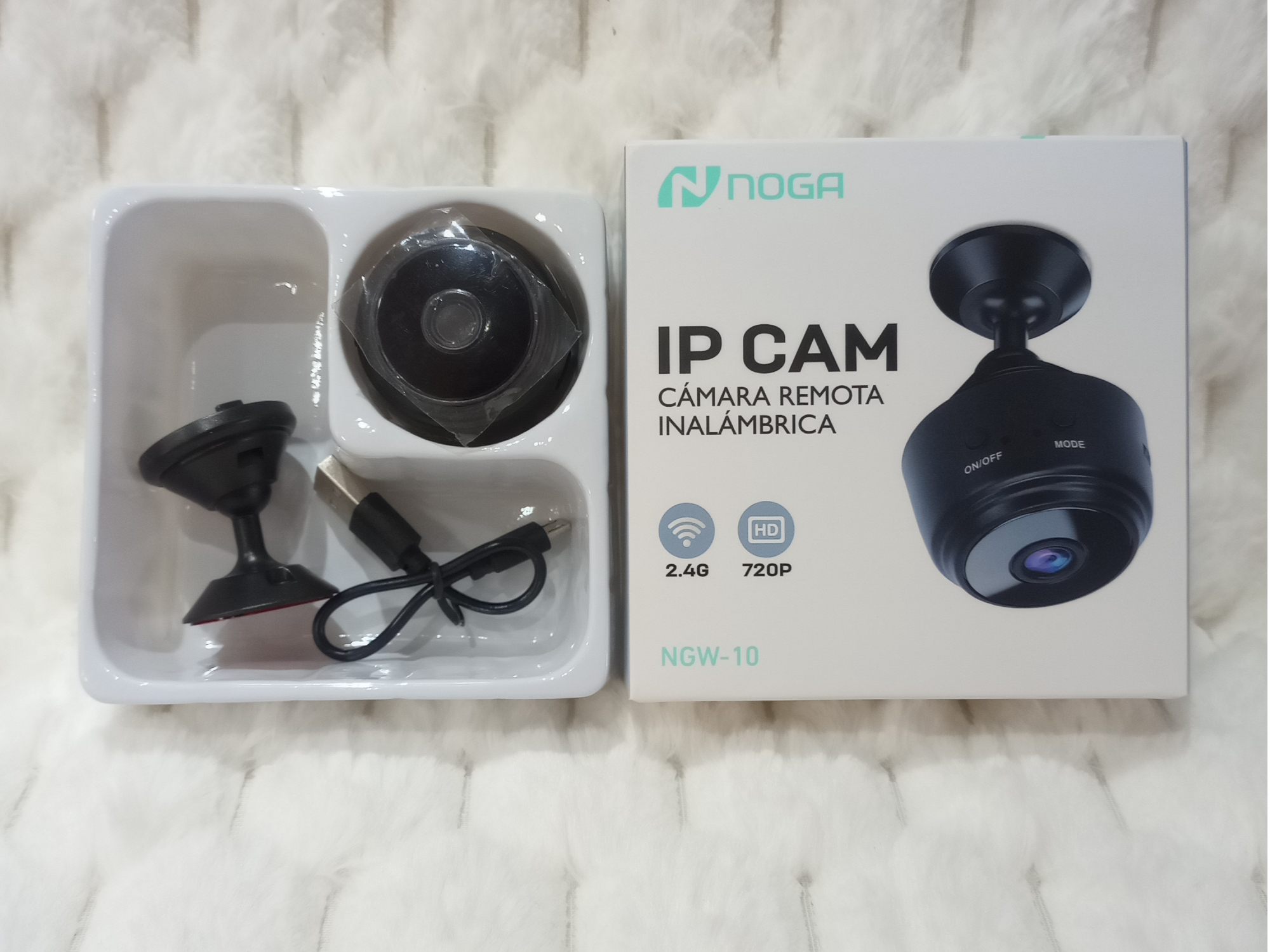 Cámara De Seguridad Mini Wifi Noga Ngw-10 Vigilancia