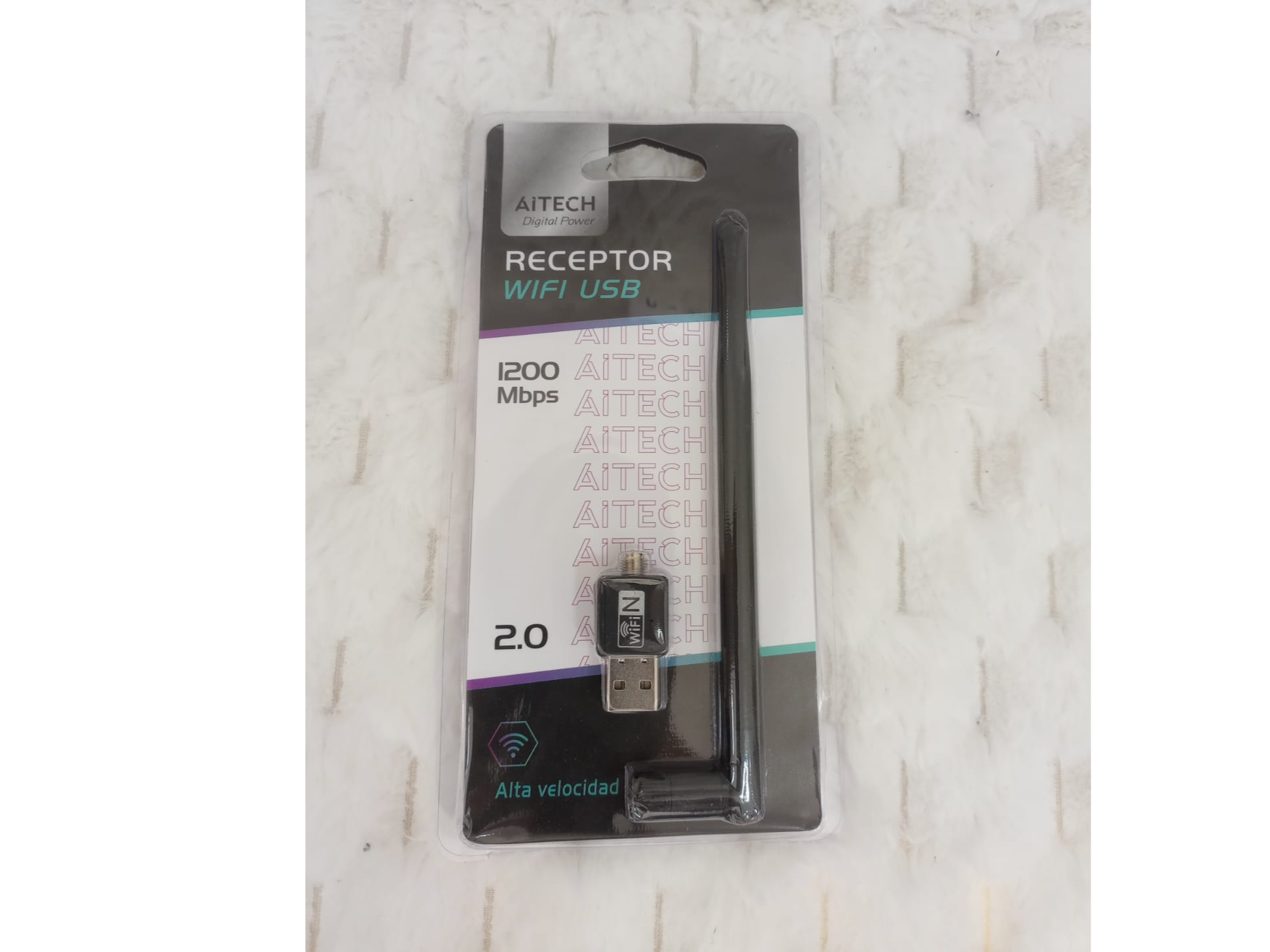 Receptor wifi USB 1200 Mbps