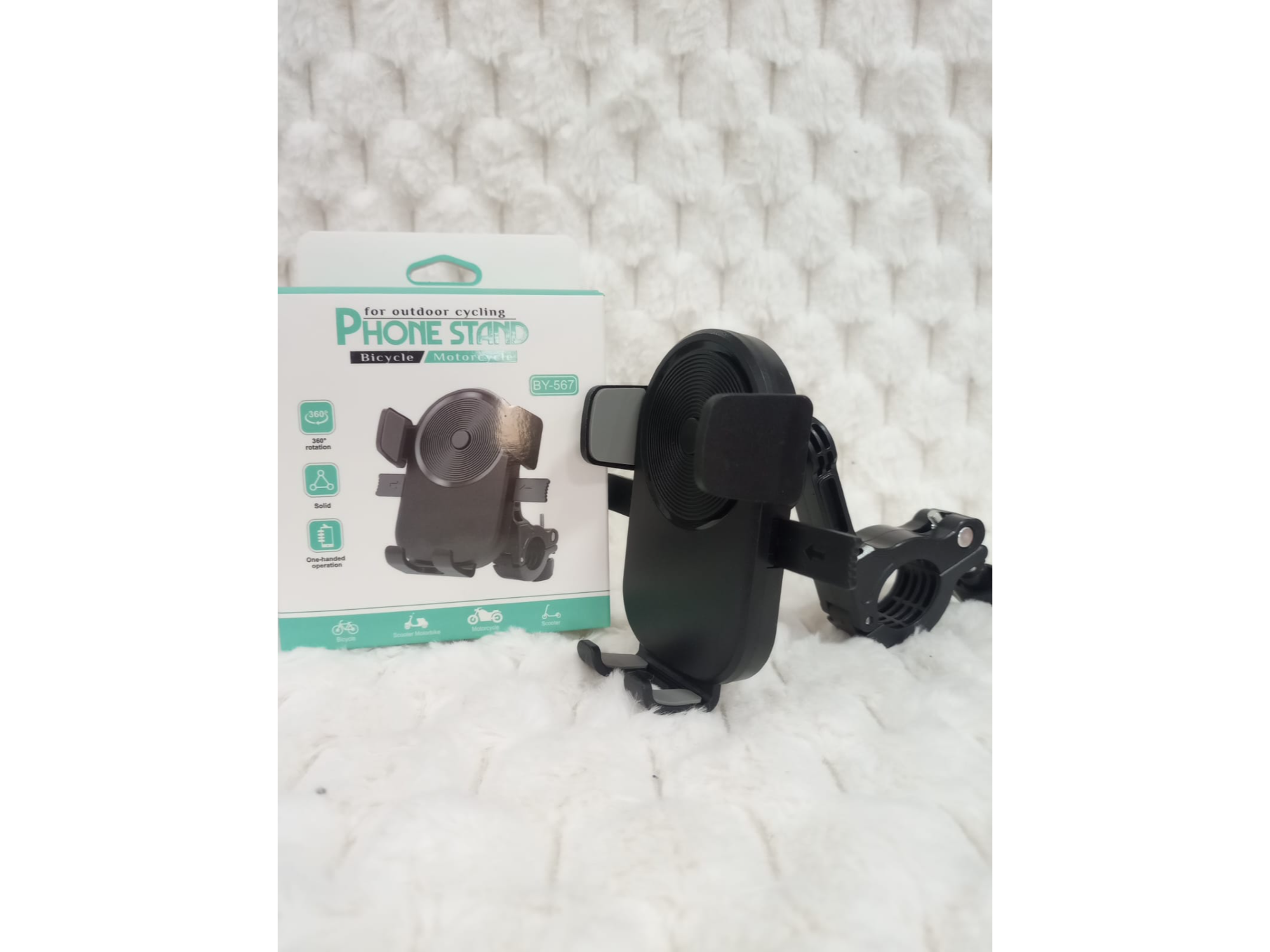 Soporte de celular para moto